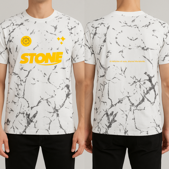 ⁦Stone tshirt⁩ - الصورة ⁦2⁩