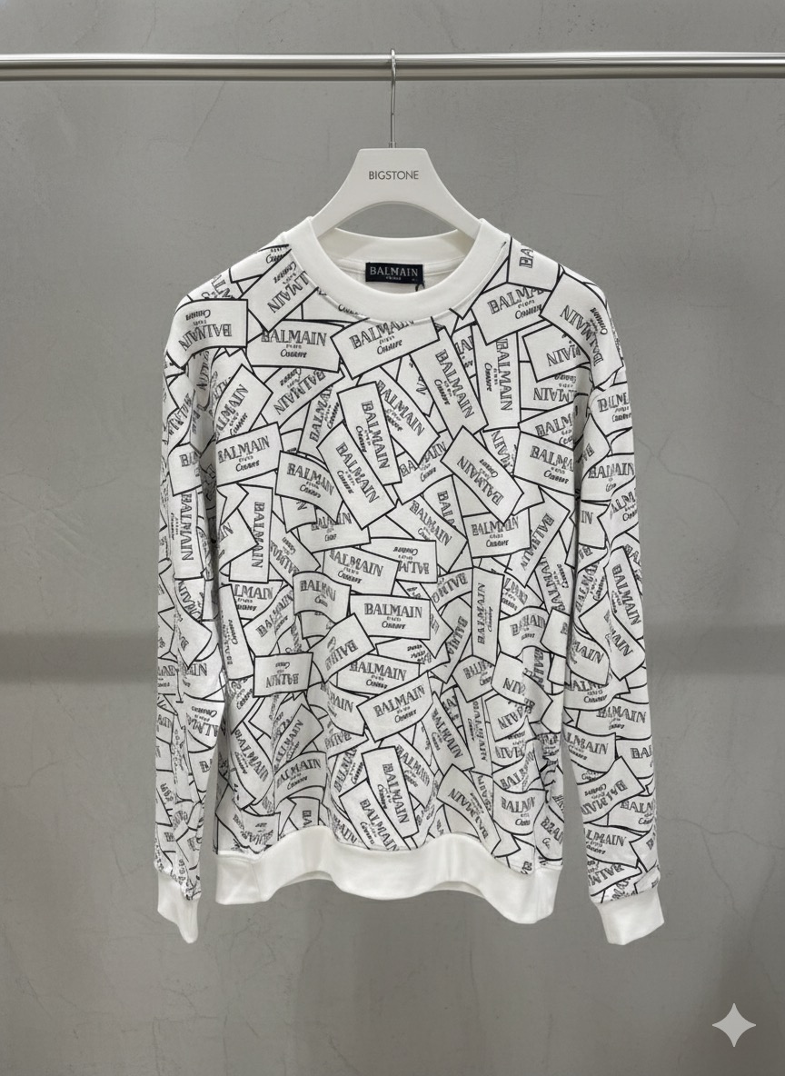 IMG_7284 balmain sweatshirt - الصورة 1